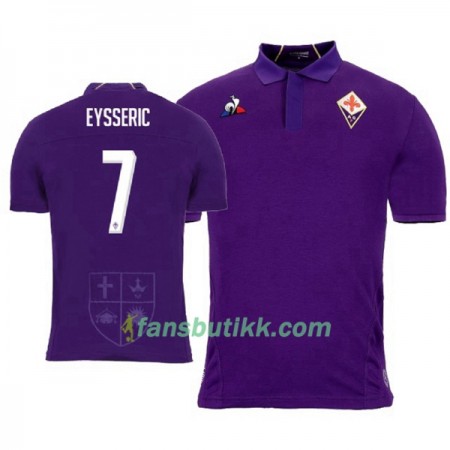 Fotballdrakt ACF Fiorentina Eysseric 7 Hjemmetrøye 2018-2019 Kortermet